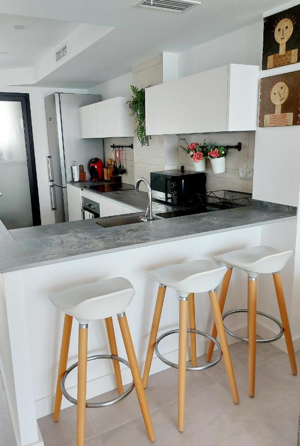 Exclusif Appartement En 1Er Ligne, Vue Imprenable, Piscine, Parking Prive A Playa Mucha Vista, Alicante El Campello Εξωτερικό φωτογραφία